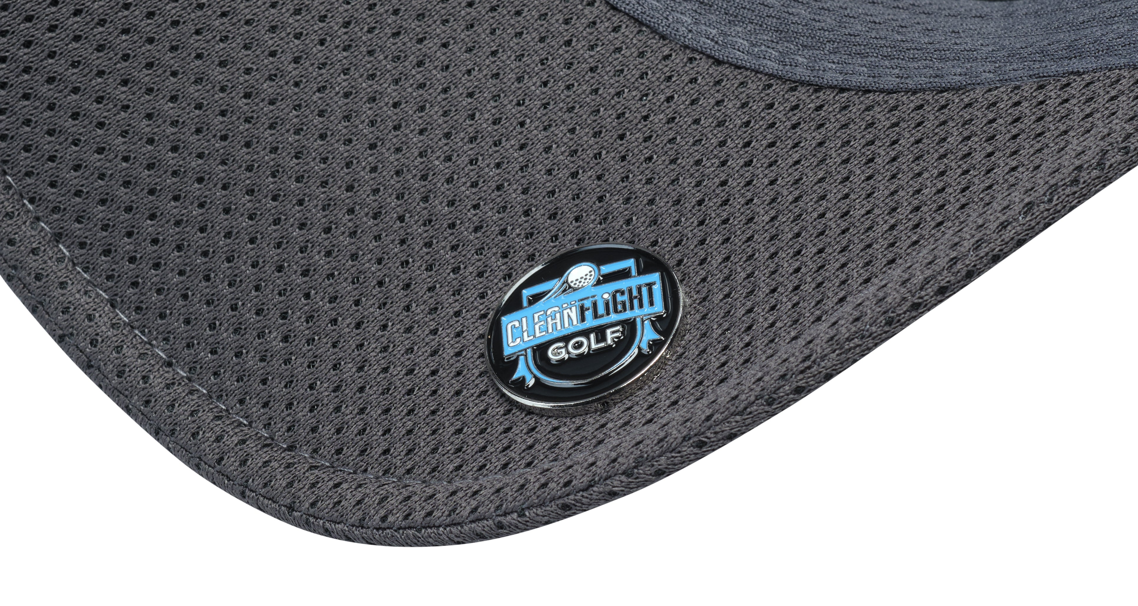 Clean Flight Premium Sweat Wicking Golf Cap - Grey