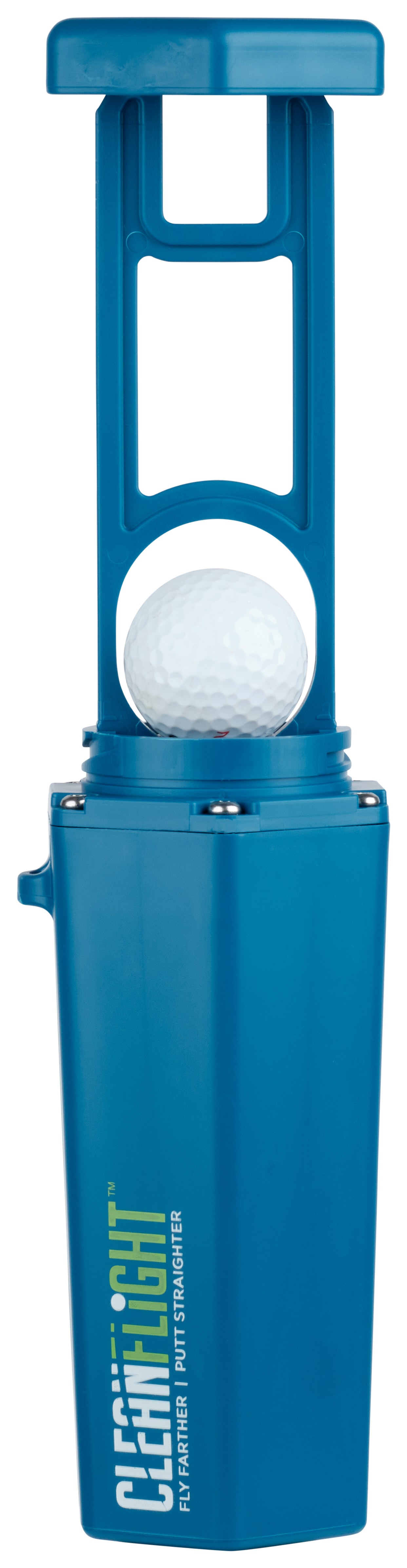 CLEAN FLIGHT Personal Golf Ball Washer - Blue