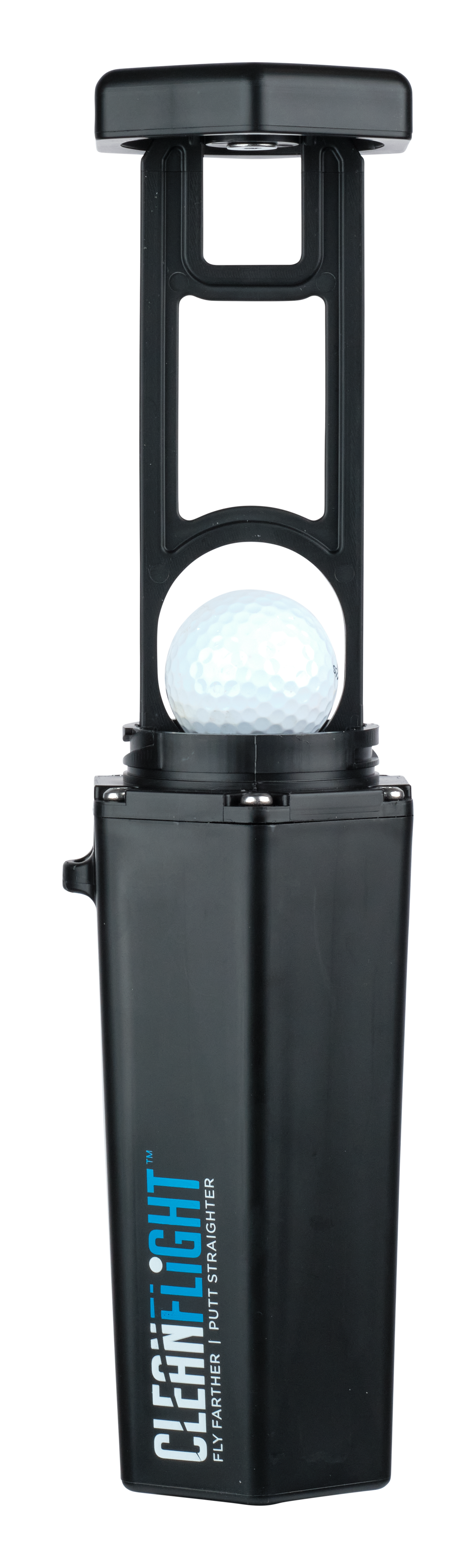 CLEAN FLIGHT Personal Golf Ball Washer - Black