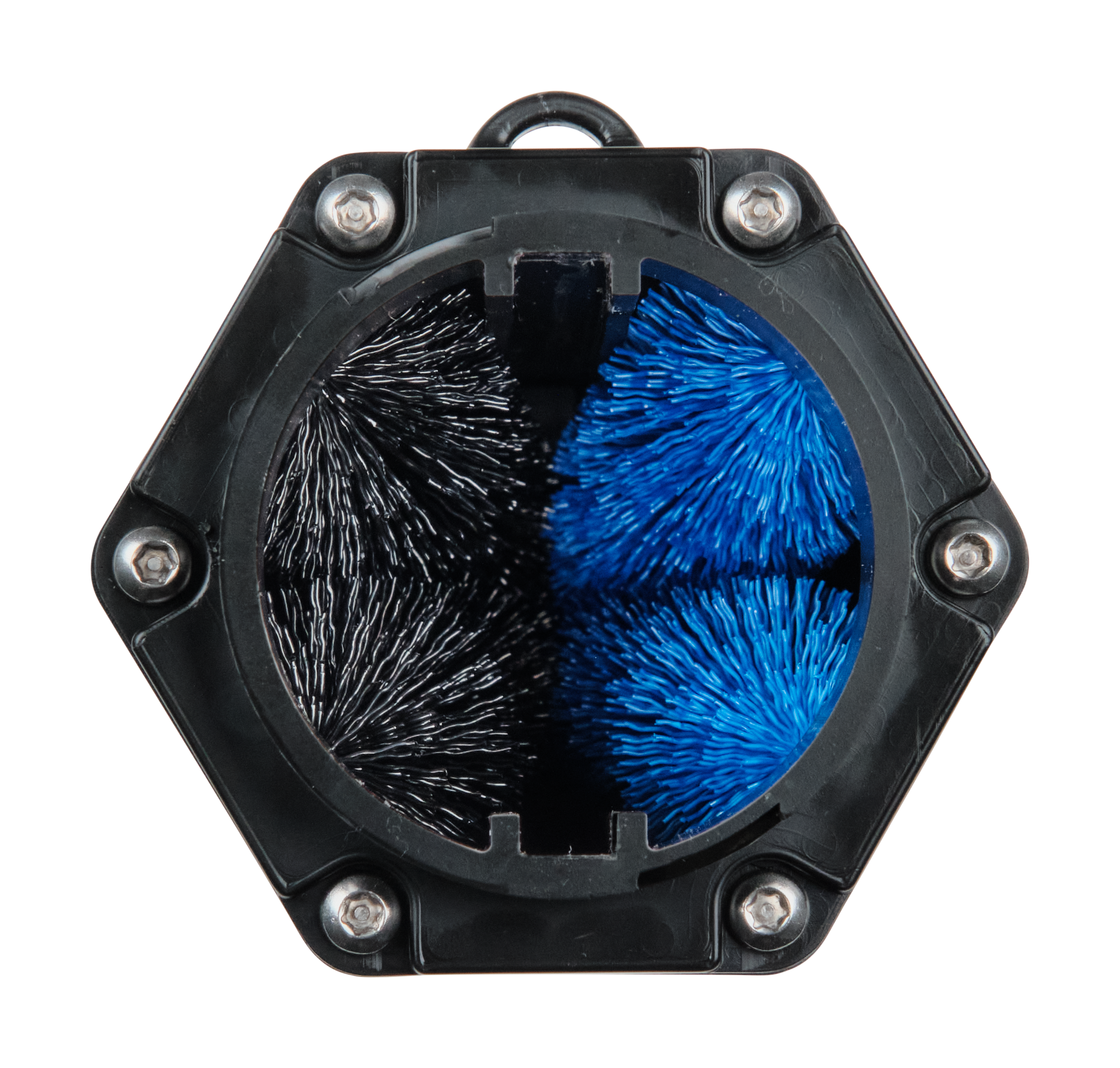 CLEAN FLIGHT Personal Golf Ball Washer - Grey with blue logo