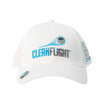 Clean Flight Premium Sweat Wicking Golf Cap - White