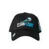 Clean Flight Premium Sweat Wicking Golf Cap - Black