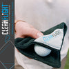 CLEAN FLIGHT Serviette de balle de golf double couche 5 "x 5"
